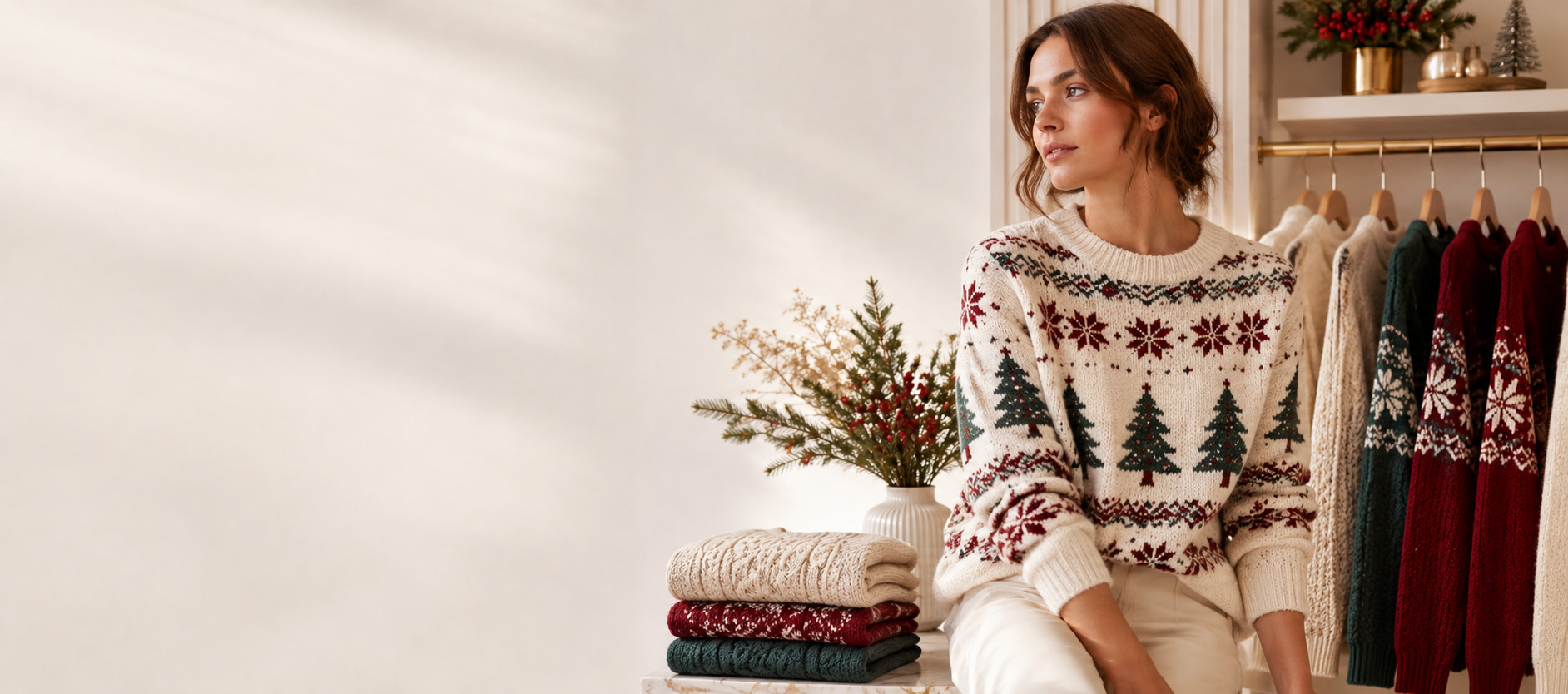 Custom Christmas sweater manufacturing for brands and seasonal retail programs