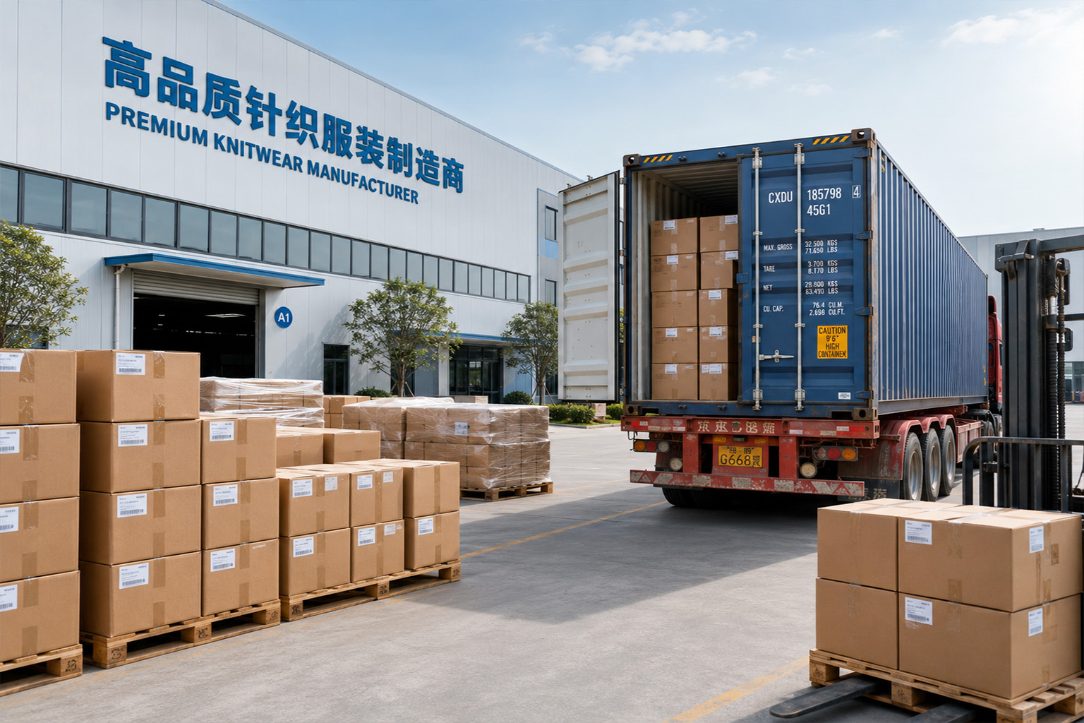 Stable knitwear supply chain partner