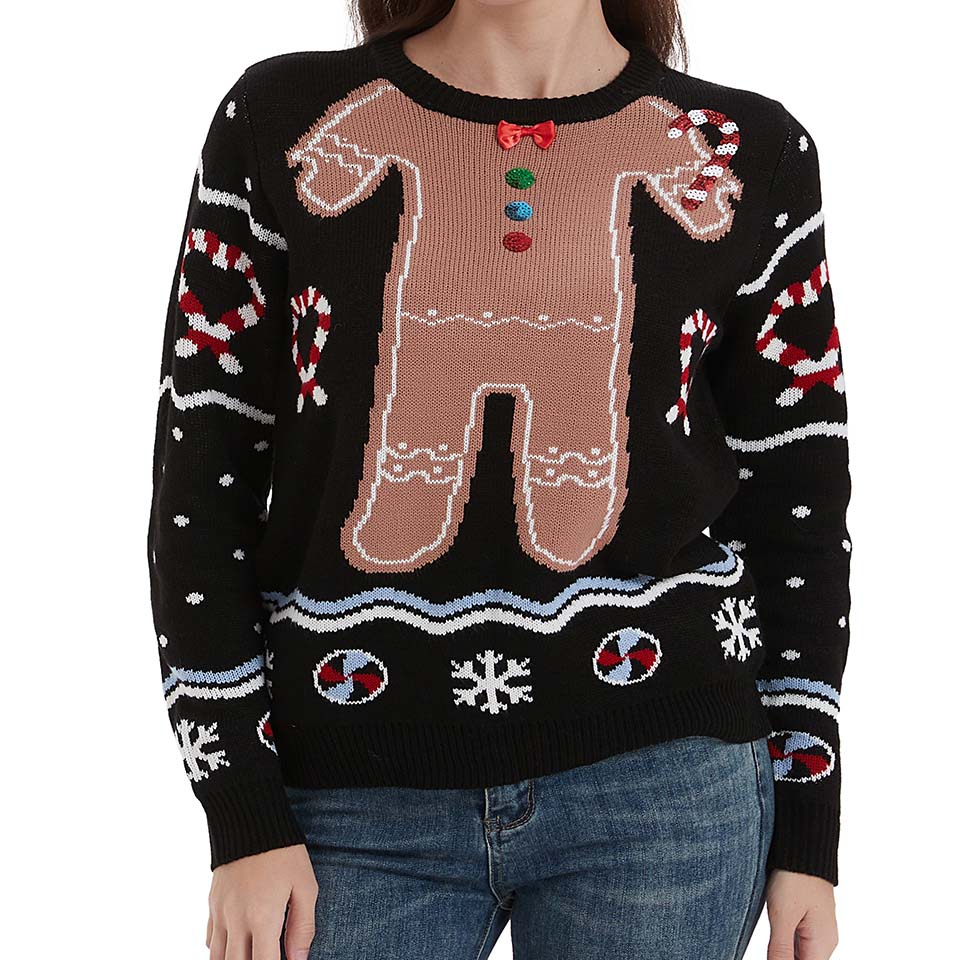 Custom ugly Christmas sweater designs manufactured by Qite Garments