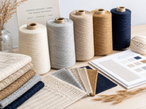 Yarn selection for custom sweater manufacture and bulk production