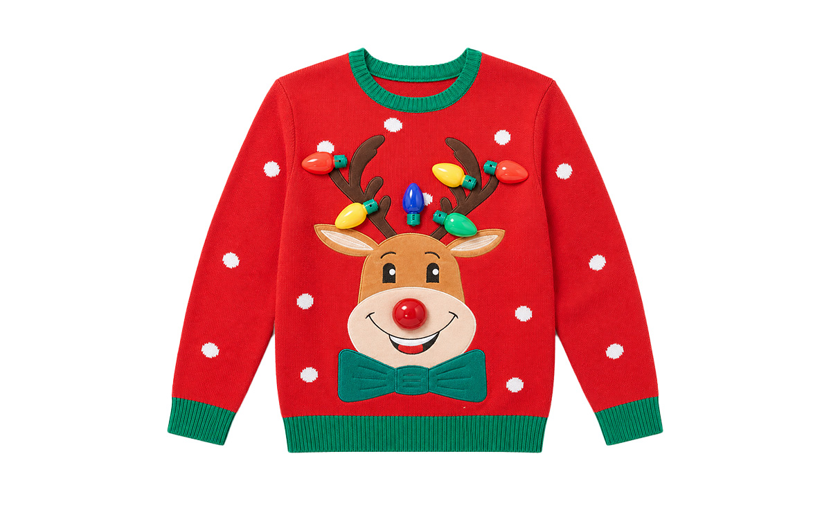 Custom Christmas sweaters for branded bulk orders