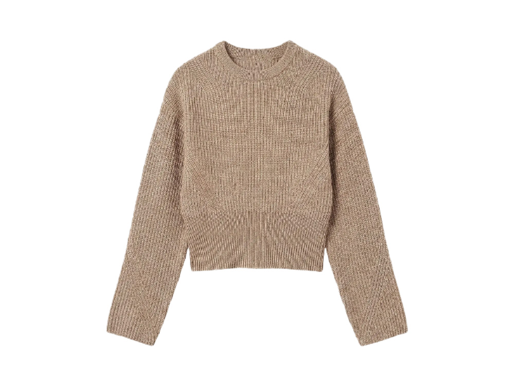 Custom crew neck sweater for bulk production