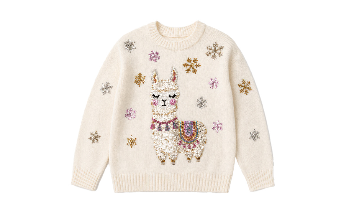 Kids’ custom sweaters for private label collections
