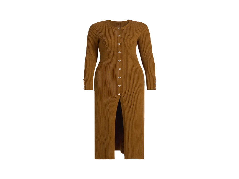Custom sweater dress for women’s collections